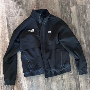 XS black figs scrub jacket
